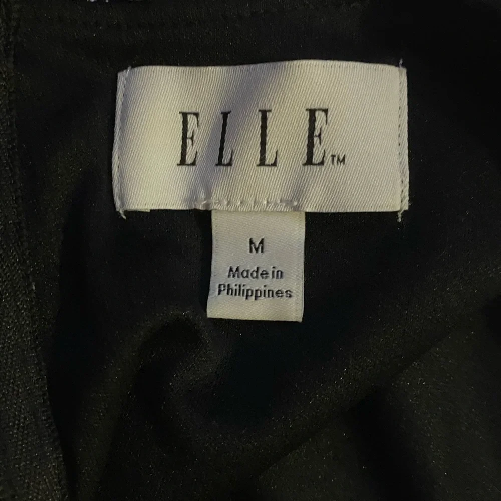 Elle women’s black and white top - Picture 3 of 4